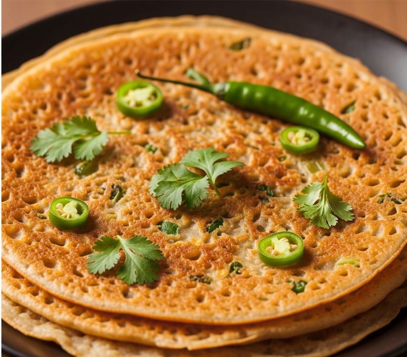 Savoury Oats Chilla
