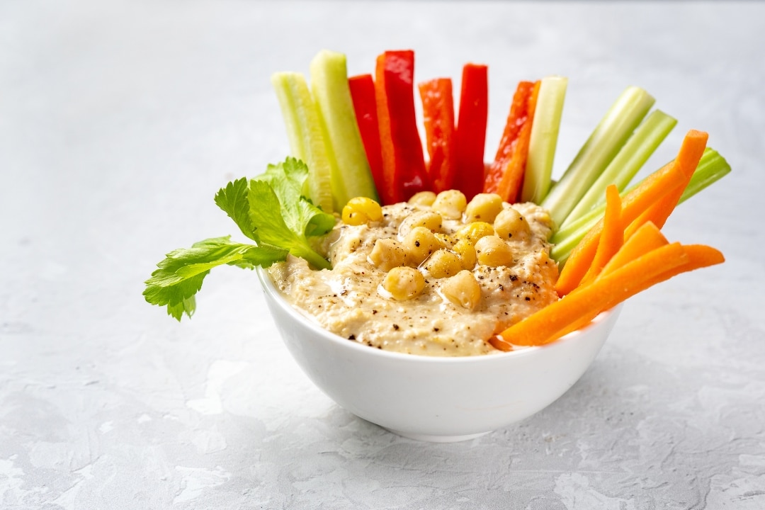 Veggie Sticks with Hummus