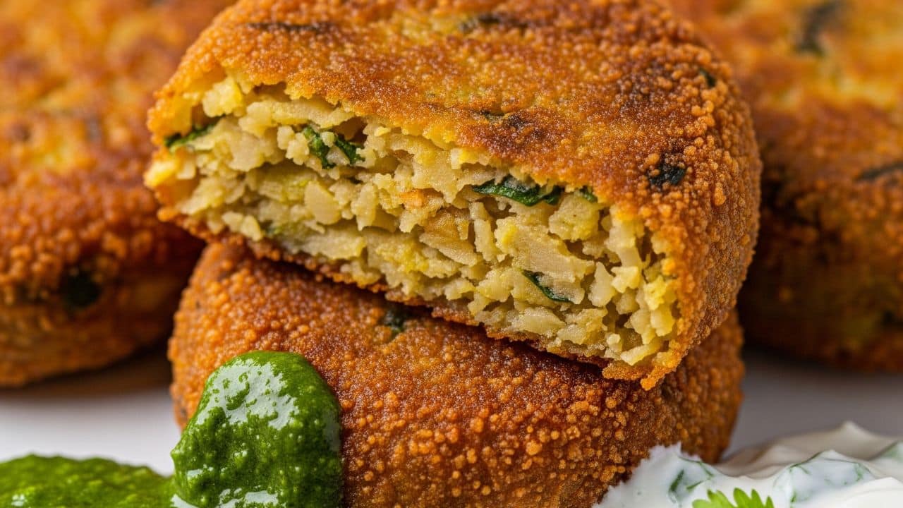 Air Fryer Aloo Tikki