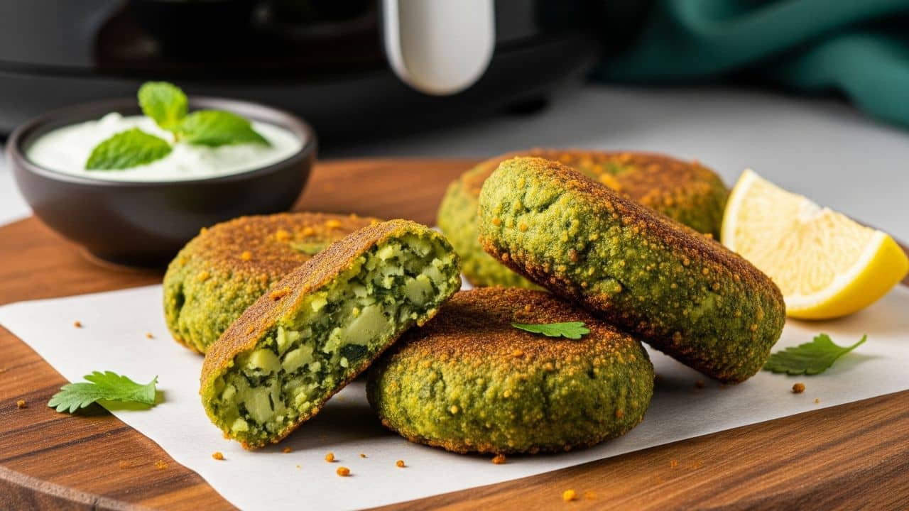 Air Fryer Hara Bhara Kabab