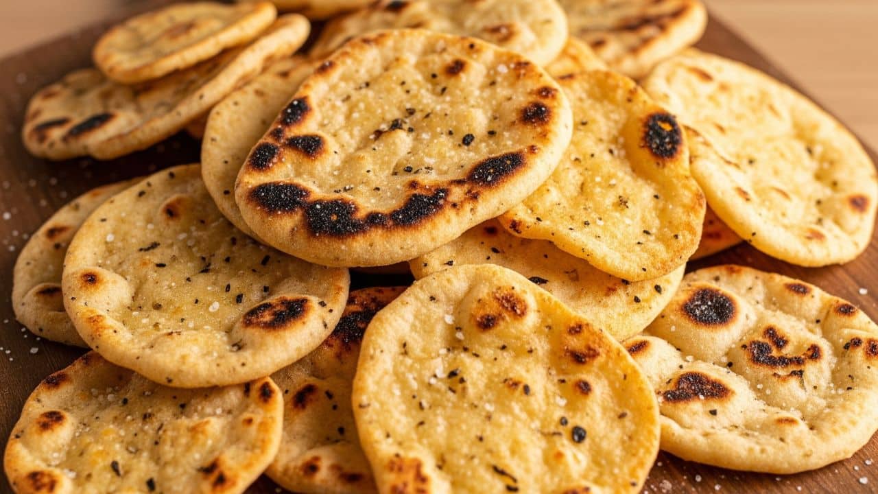 Air Fryer Naan Chips