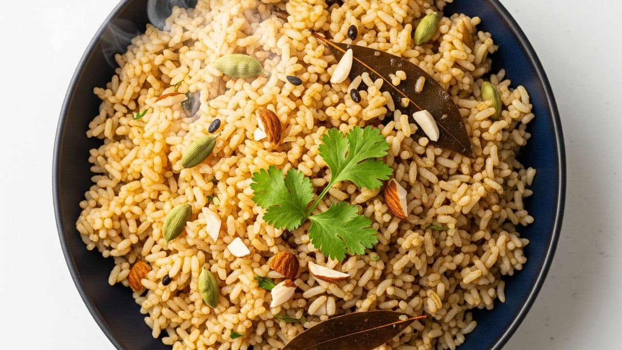Brown Rice Pulao
