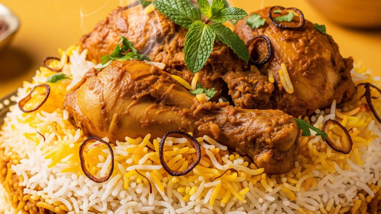 Chicken biryani