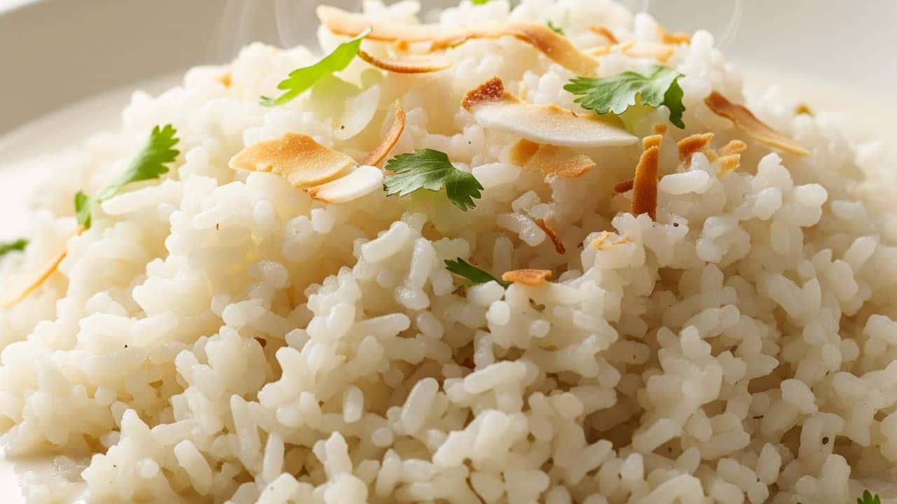 Coconut milk rice