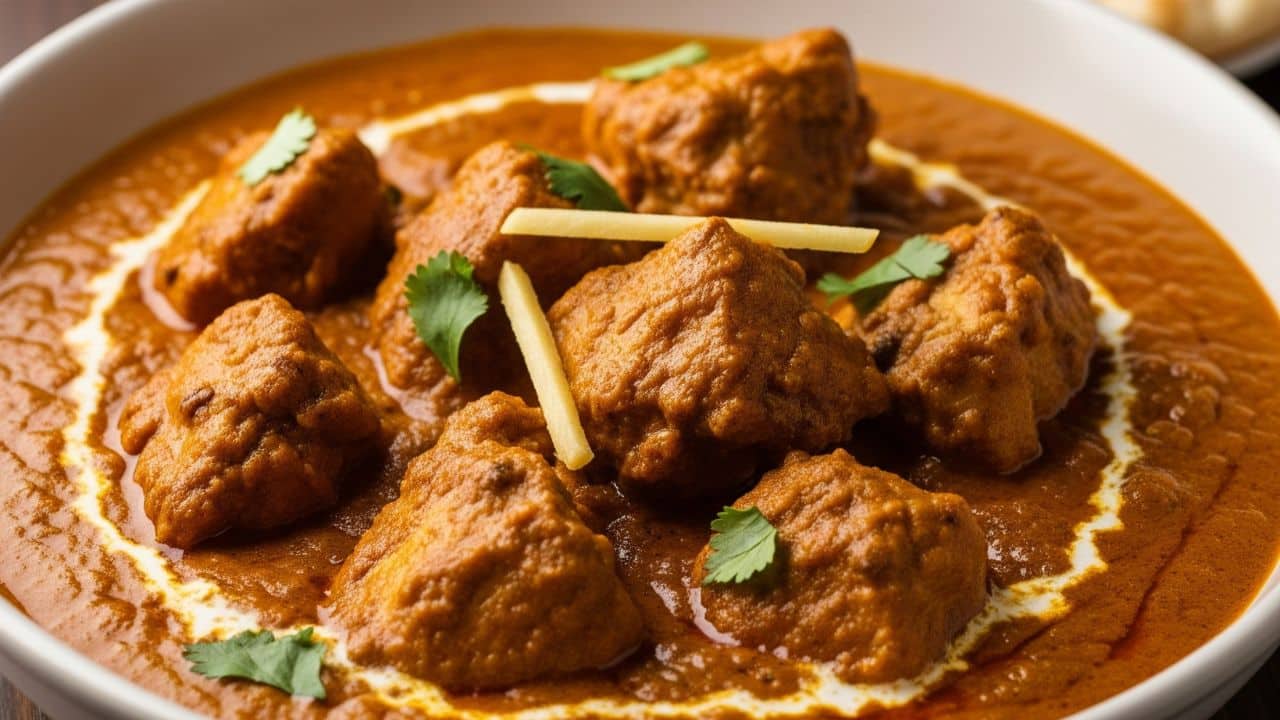 Creamy Chicken Mughlai Curry