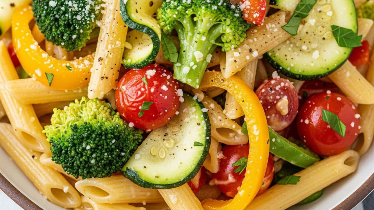 Mixed Veggie Pasta