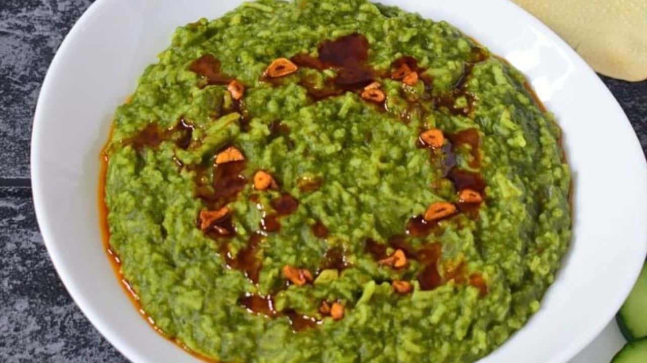Palak Khichdi