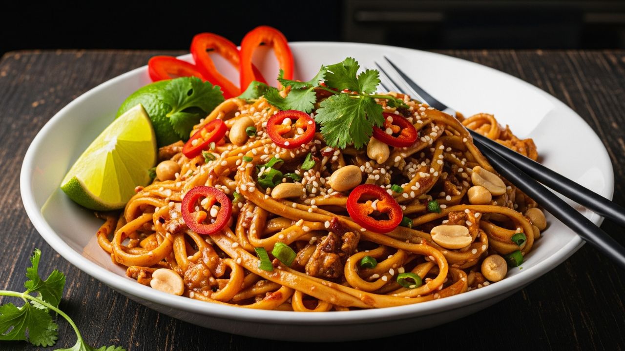 Need Easy Dinner Ideas? Why Not Try These 10 One Pot Meals? 10 Spicy Thai Inspired Peanut Noodles
