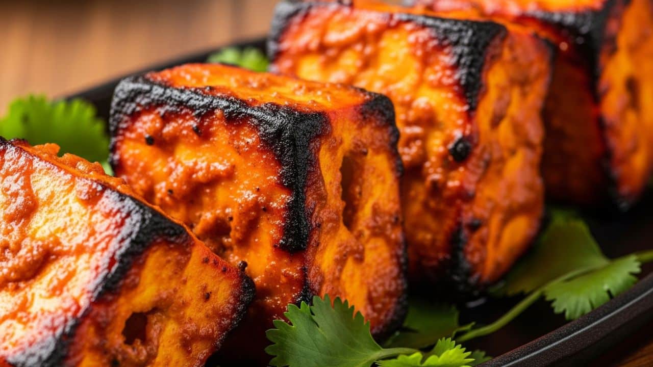 indian bbq Tandoori Paneer Tikka