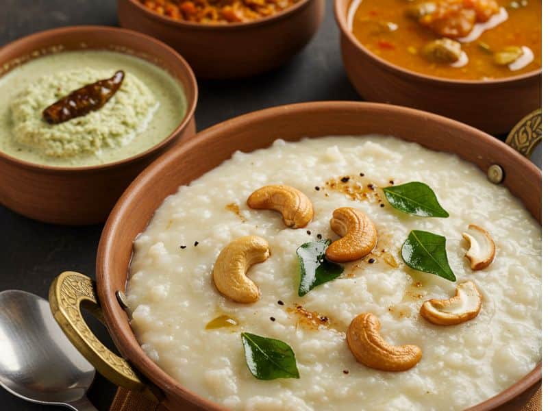 one pot moong daal pongal