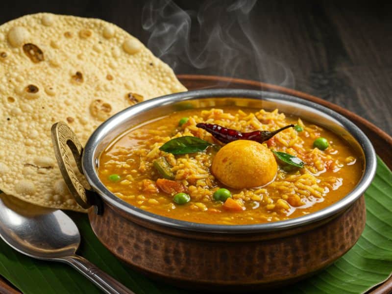 one pot sambhar rice