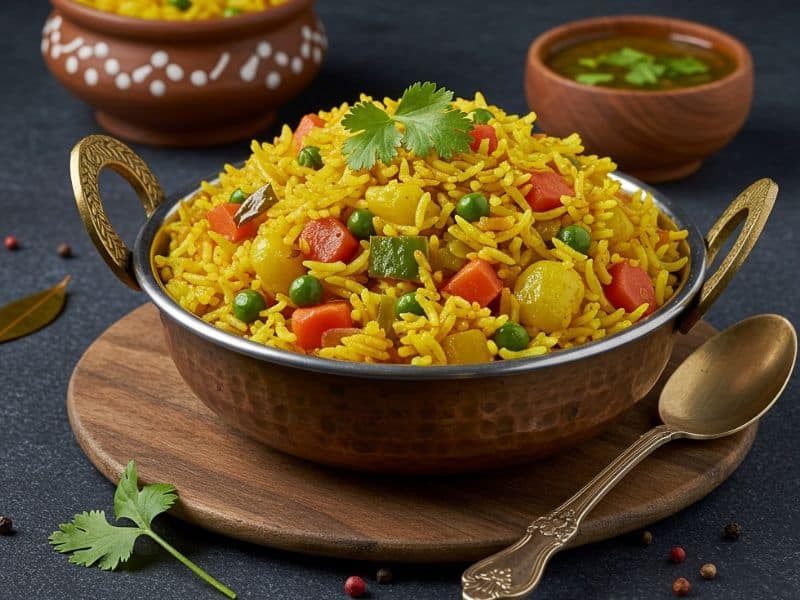 one pot vegetable pulao