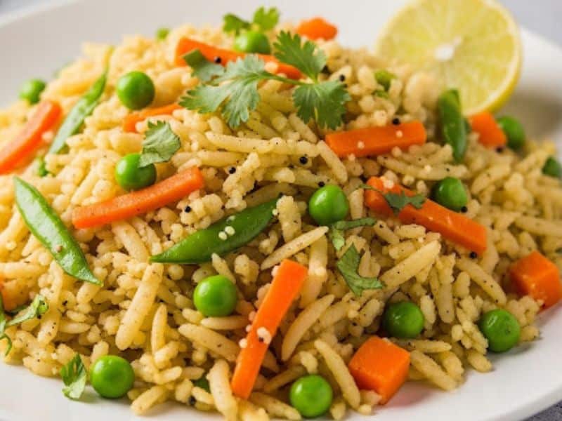 vegetable poha