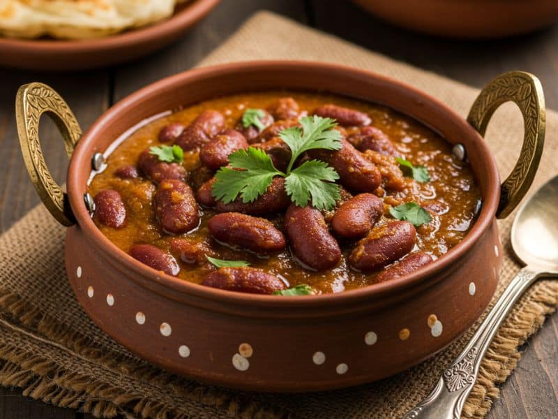 vegetarian pot luck rajma