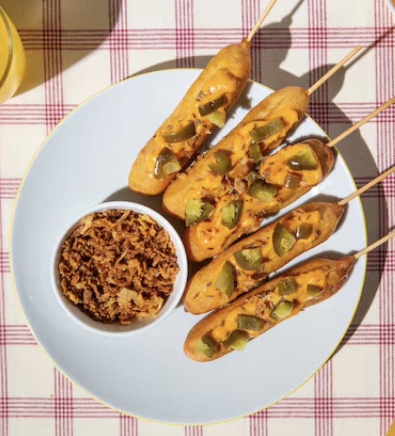 Banana kebabs