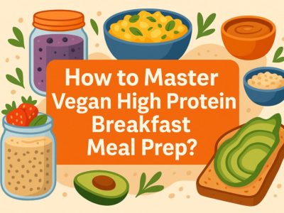 What Are 15 Vegan High Protein Breakfast Meal Prep Ideas?