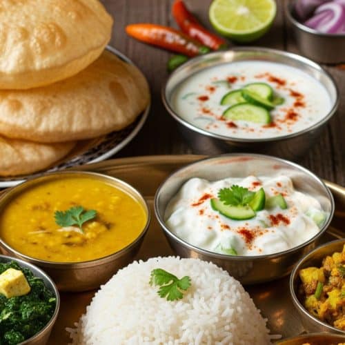 Looking For The Best Vegetarian Meal Prep Ideas? Try These 44 Indian vegetarian meal spread