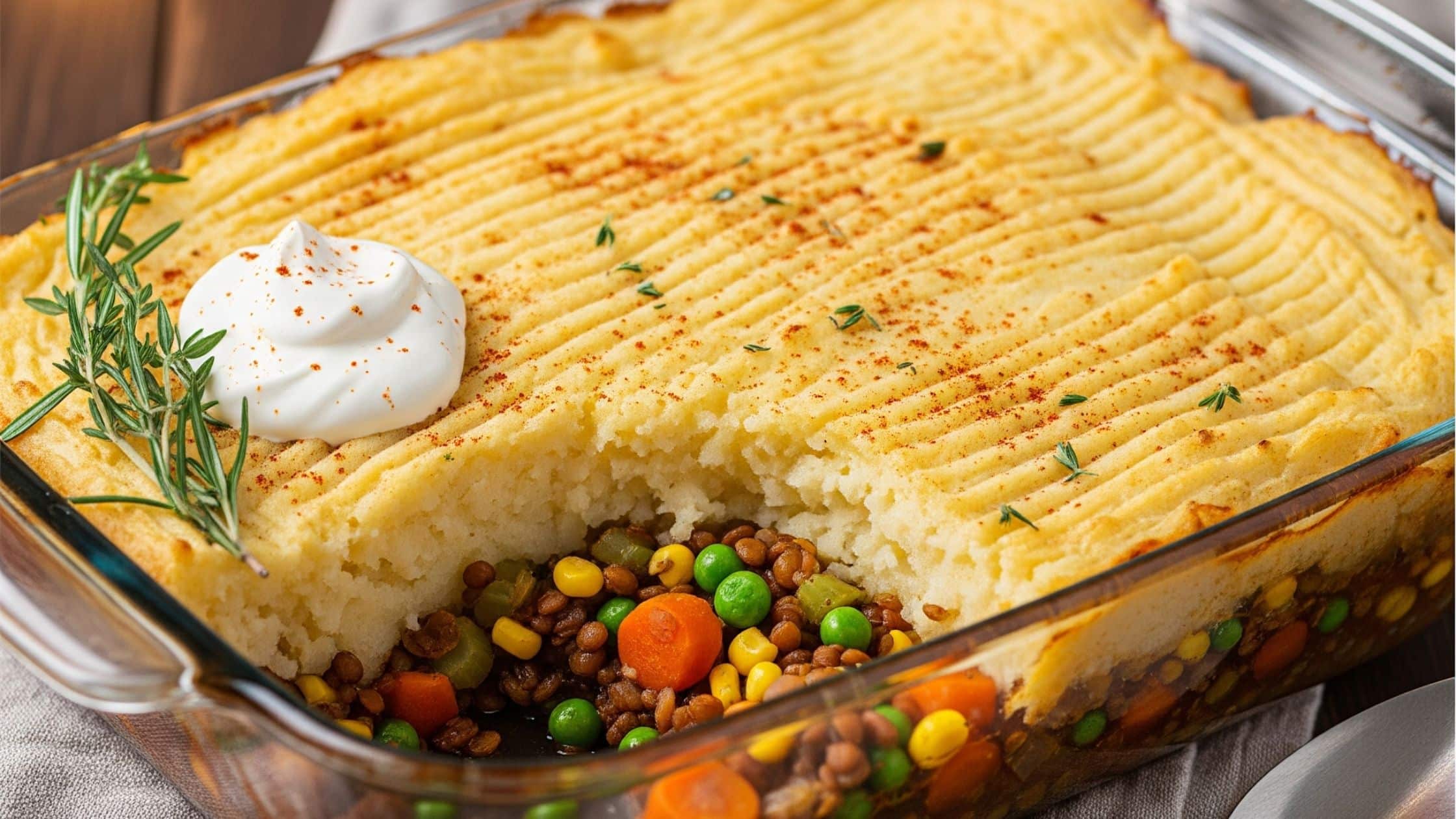 Lentil Vegetable Shepherd s Pie
