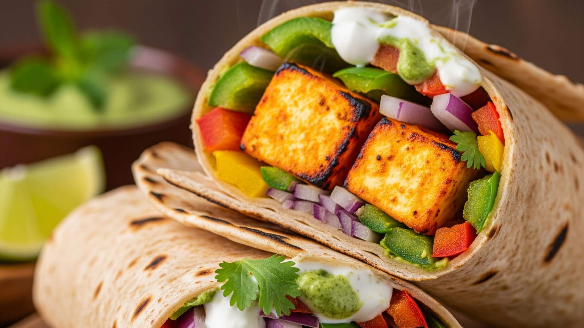 Paneer Tikka Wraps
