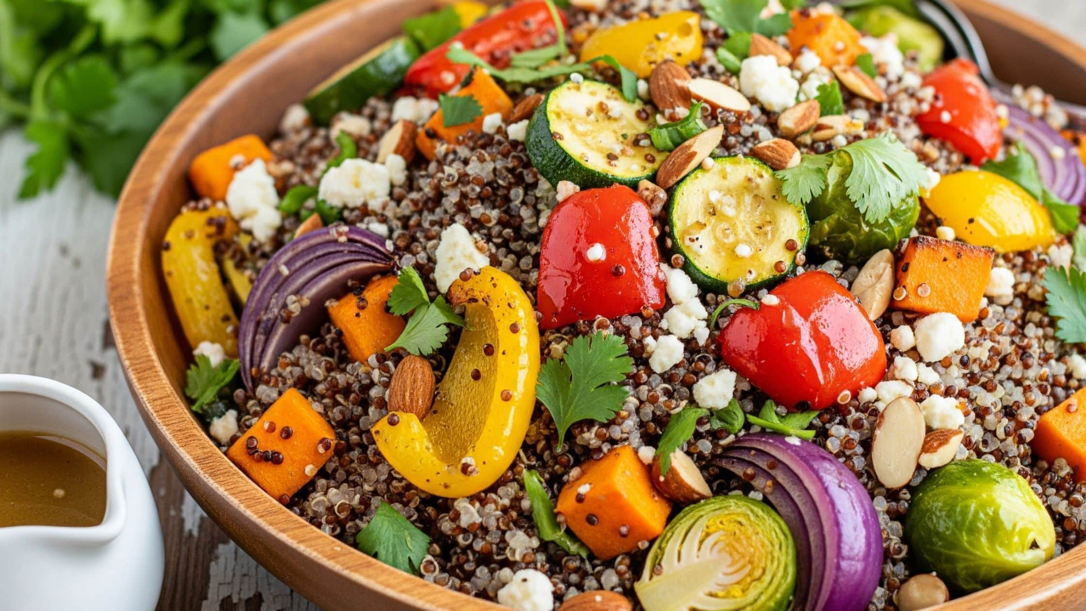 Quinoa Roasted Vegetable Salad