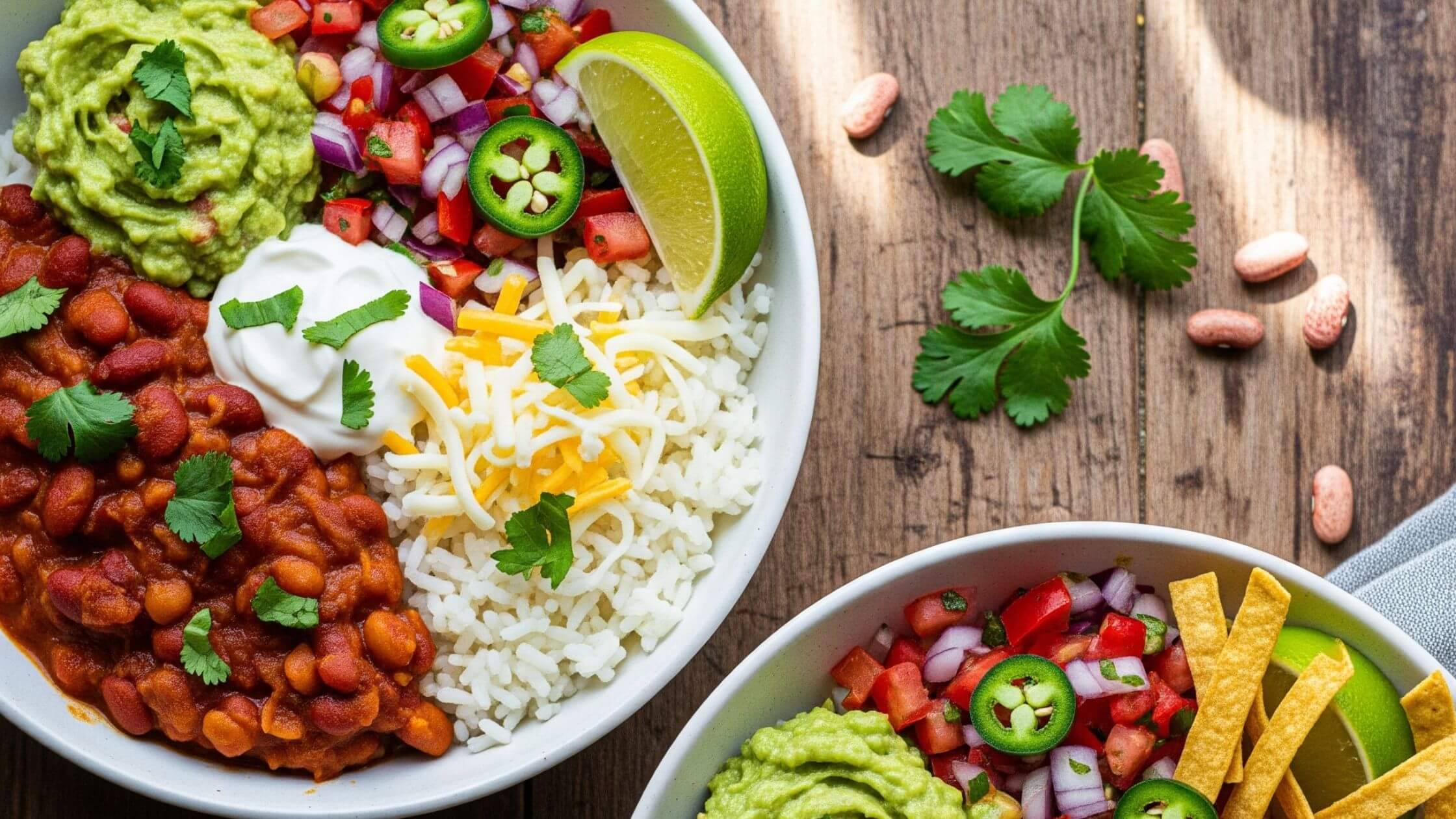 Rajma Burrito Bowls
