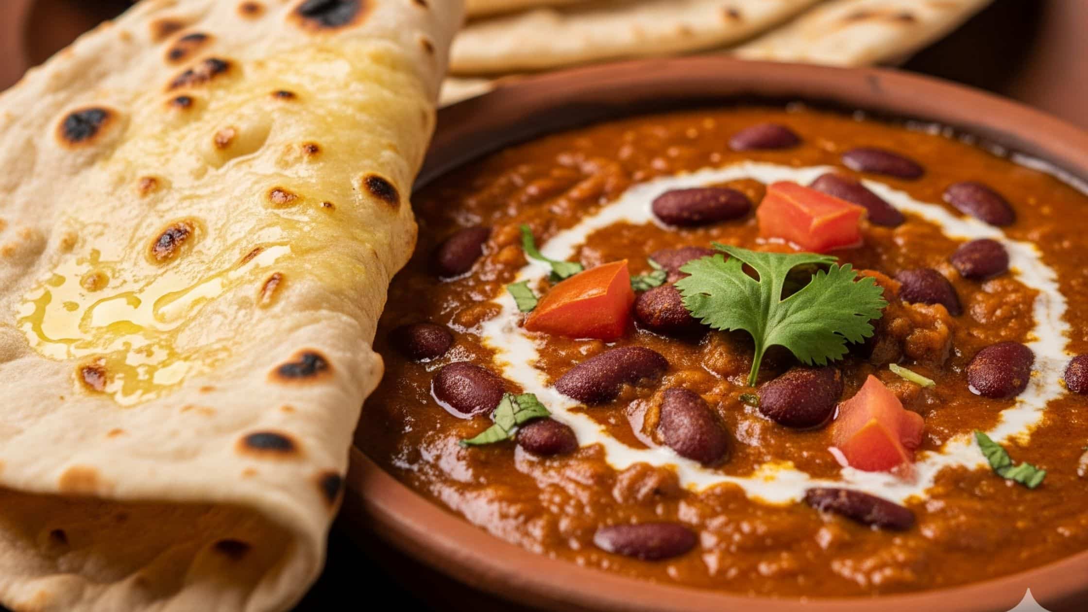 Rajma masala with roti