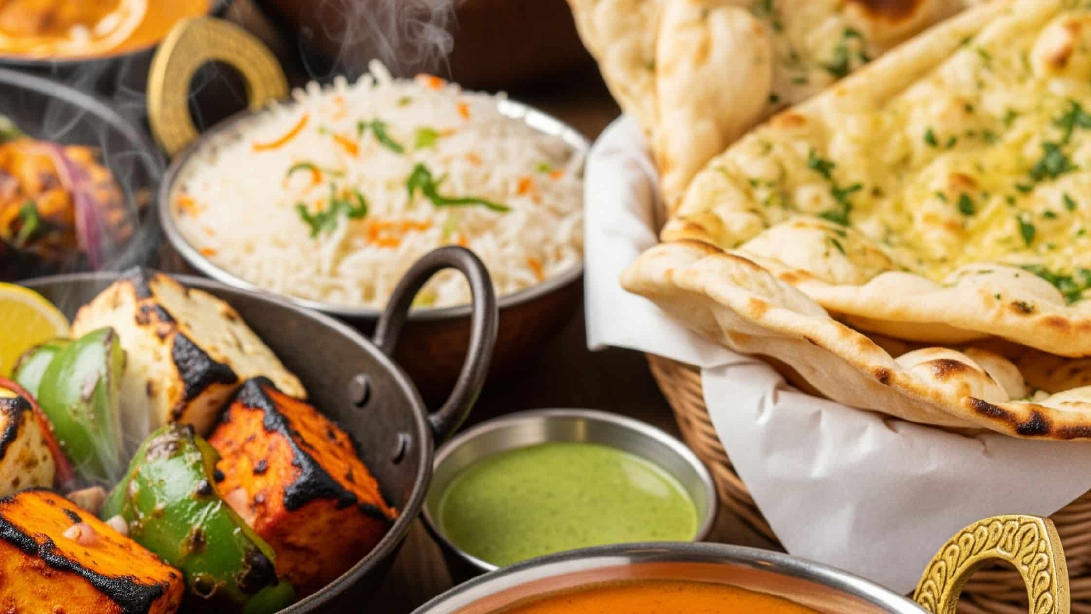 hot Indian food