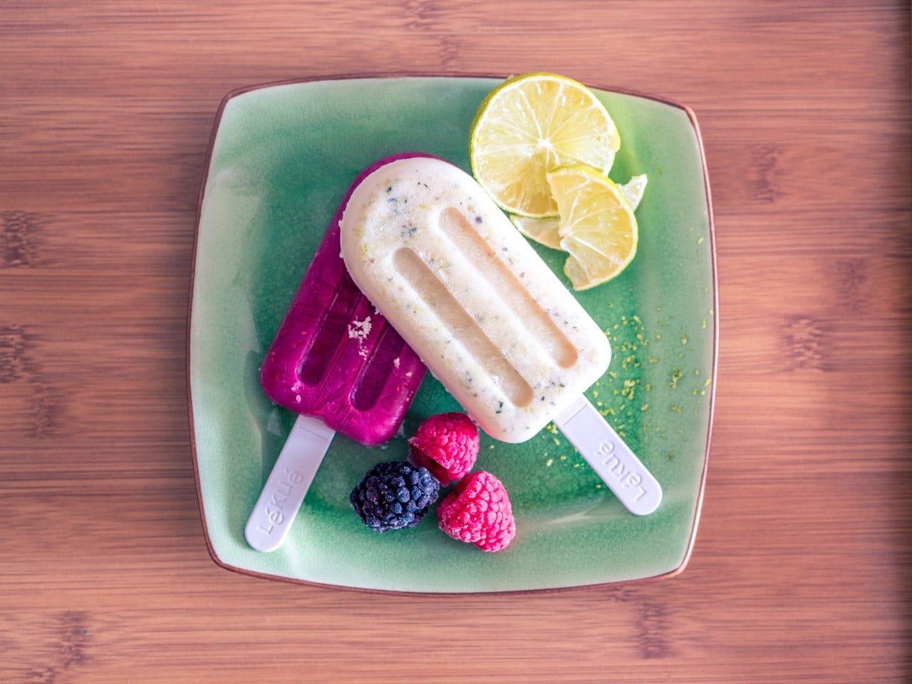 15 Healthy Recipe Substitutions for a Guilt-Free Meal 11 Frozen yogurt bars in a plate