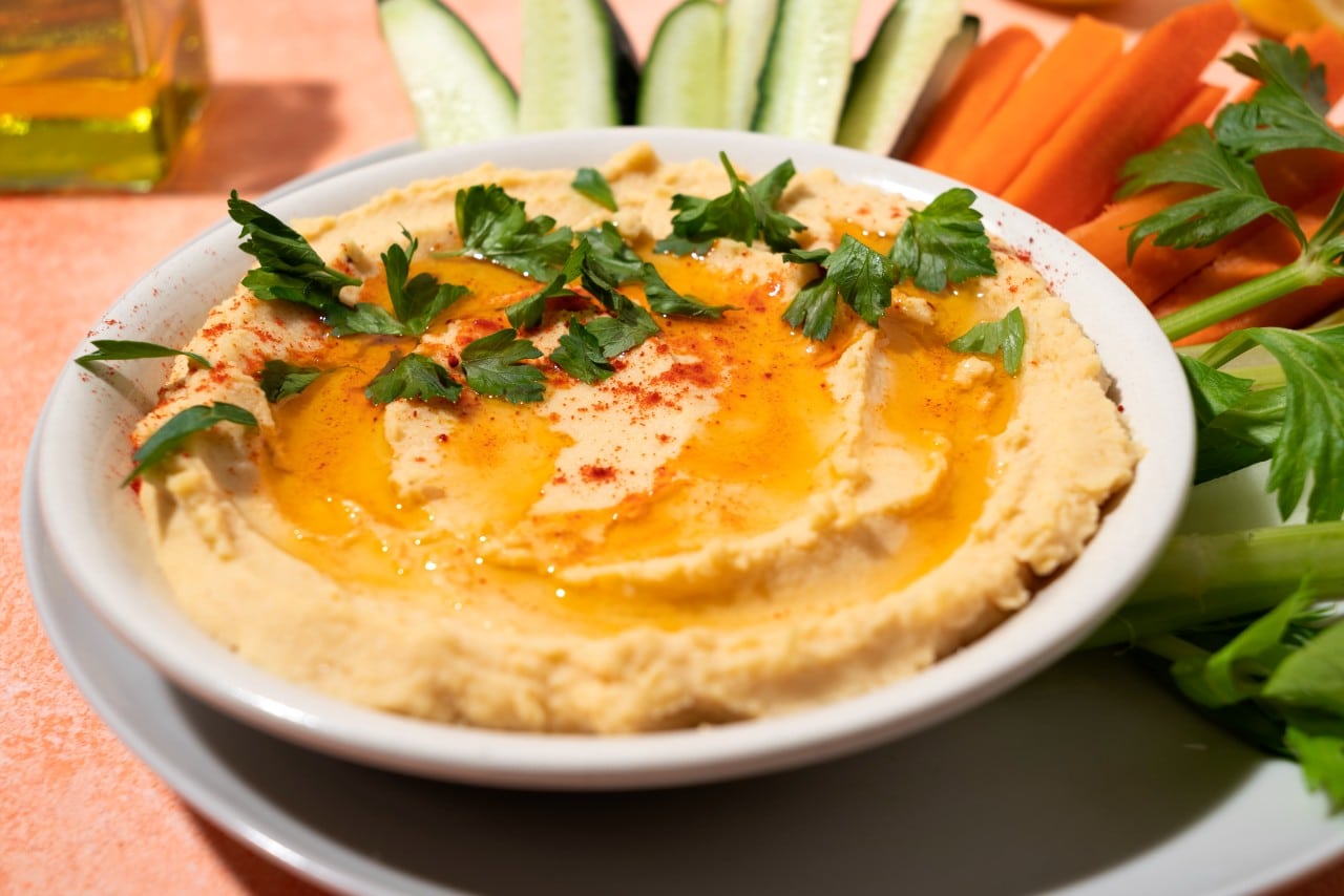 15 Healthy Recipe Substitutions for a Guilt-Free Meal 10 Hummus platter
