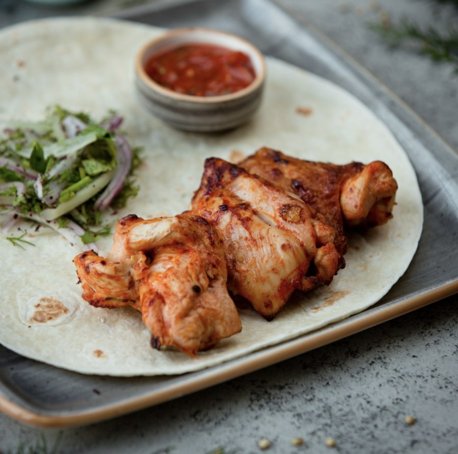 Oil free tandoori chicken