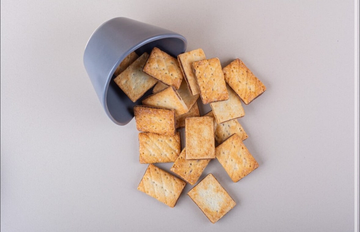 Whole grain crackers