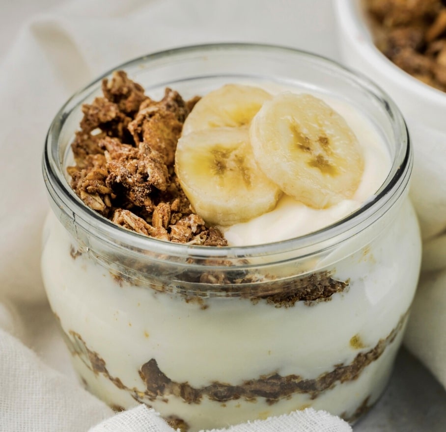 What Are 20 Simple and Healthy Banana Breakfast Recipes? 11 banana and nut parfait