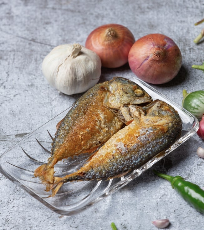 fish with garlic butter