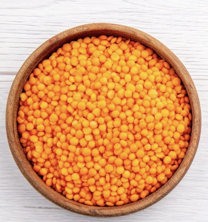 lentils or dal is a good source of iron for kids 