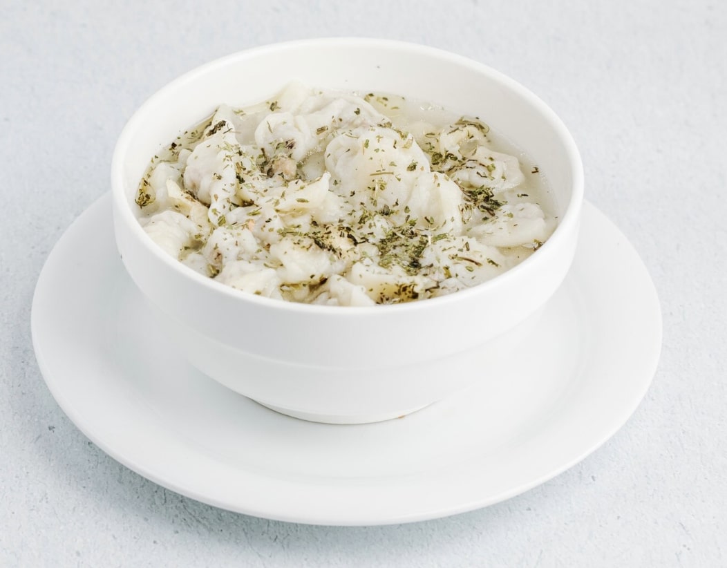 makhana kheer in a bowl
