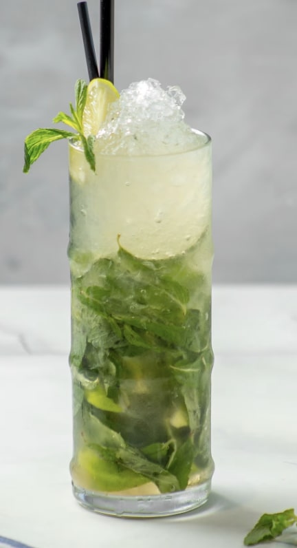 mojito in a glass