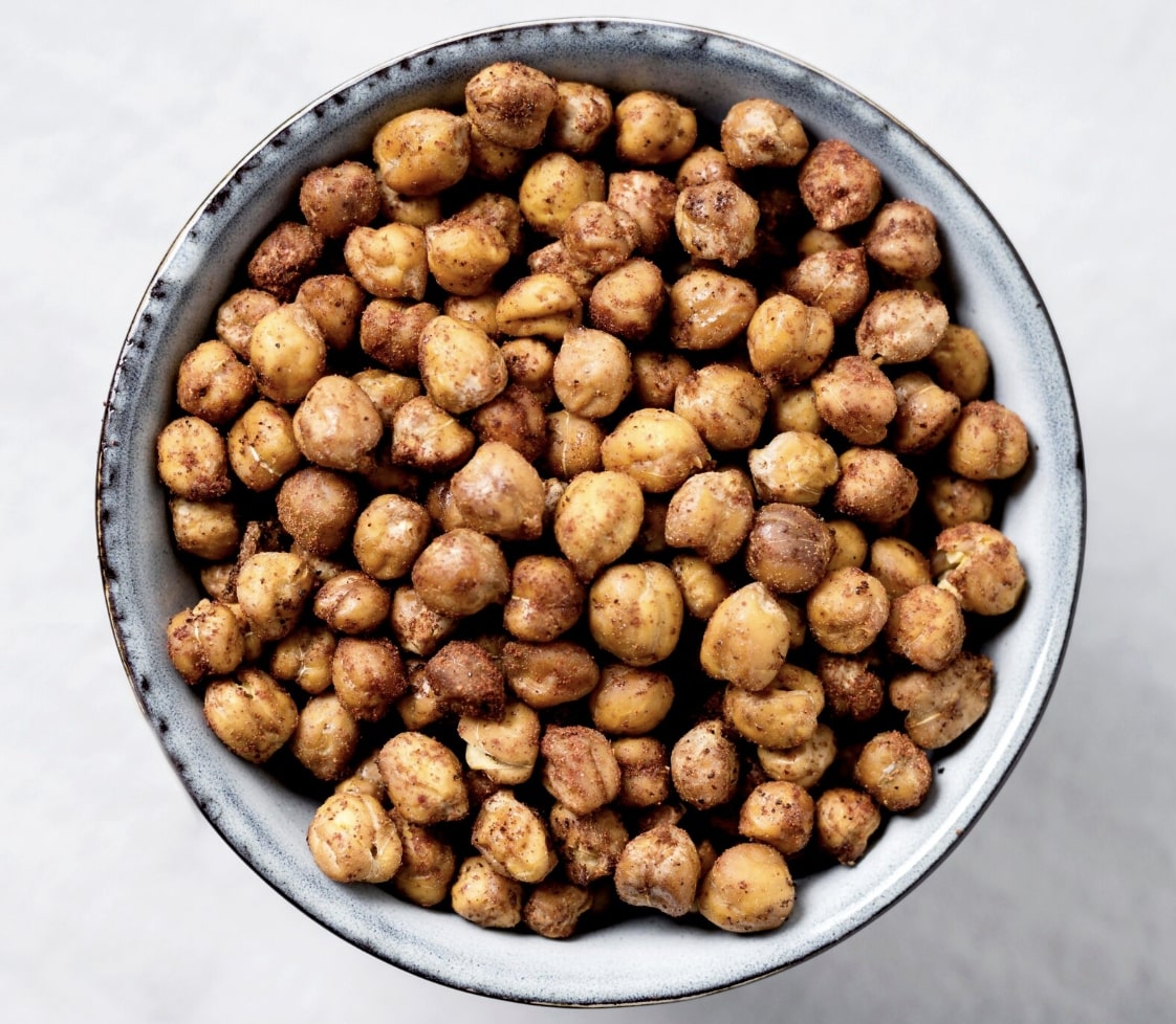 roasted chickpea in a bowl