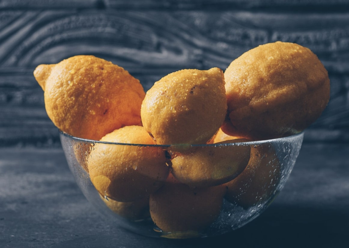 wheat gulgule in a bowl