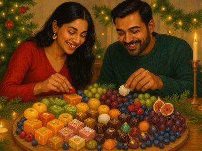 How to Build a Festive Dessert Board at Home