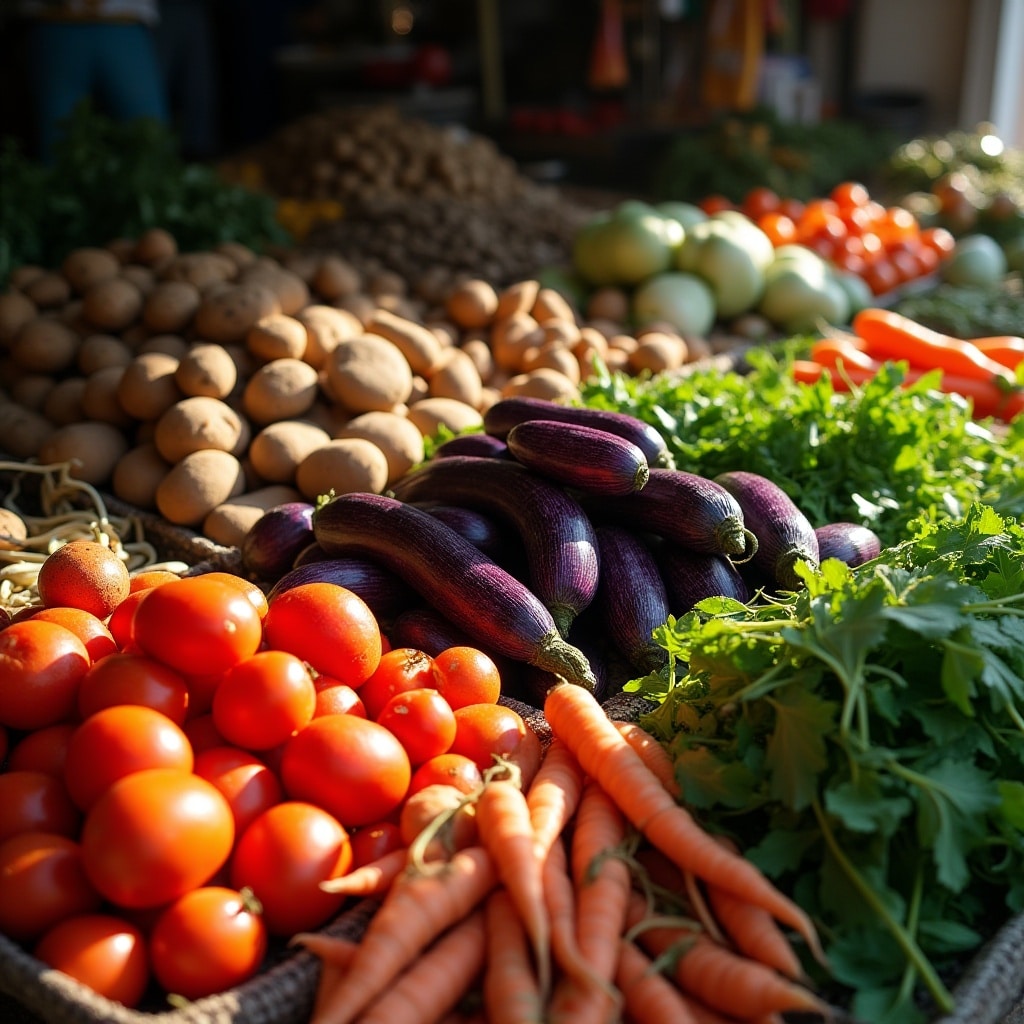 Common Indian vegetables