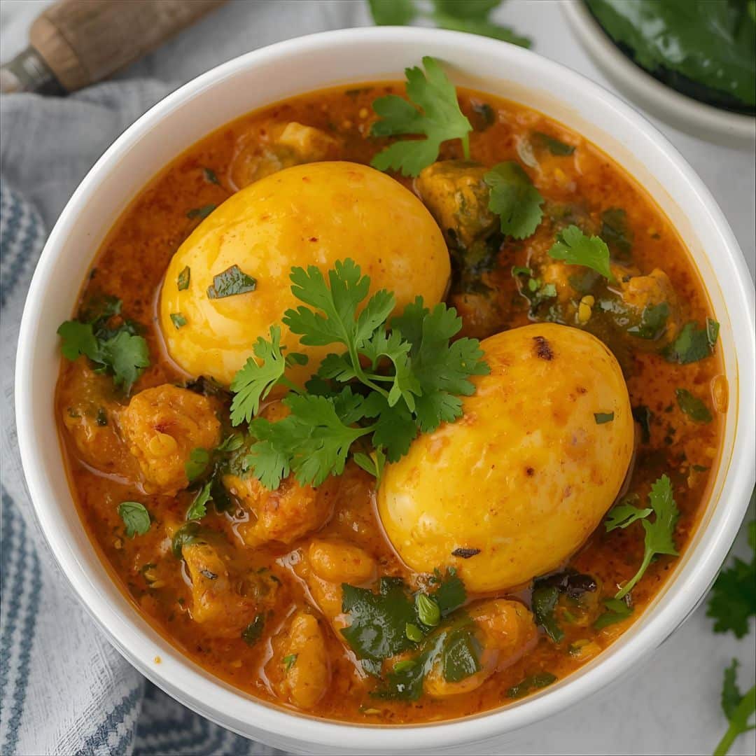 What are the Top 20 Bachelor Recipes for Quick & Easy Meals? 12 Egg Curry