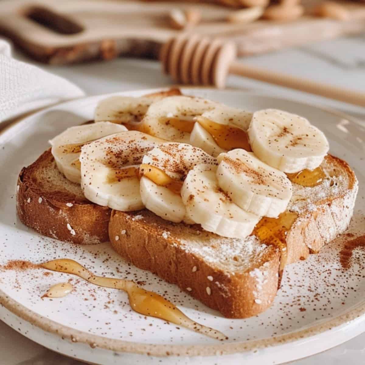 What Are Dietary Fats and Which Types Are Healthy? 20 Wholegrain toast topped with peanut butter banana slices and chia seeds