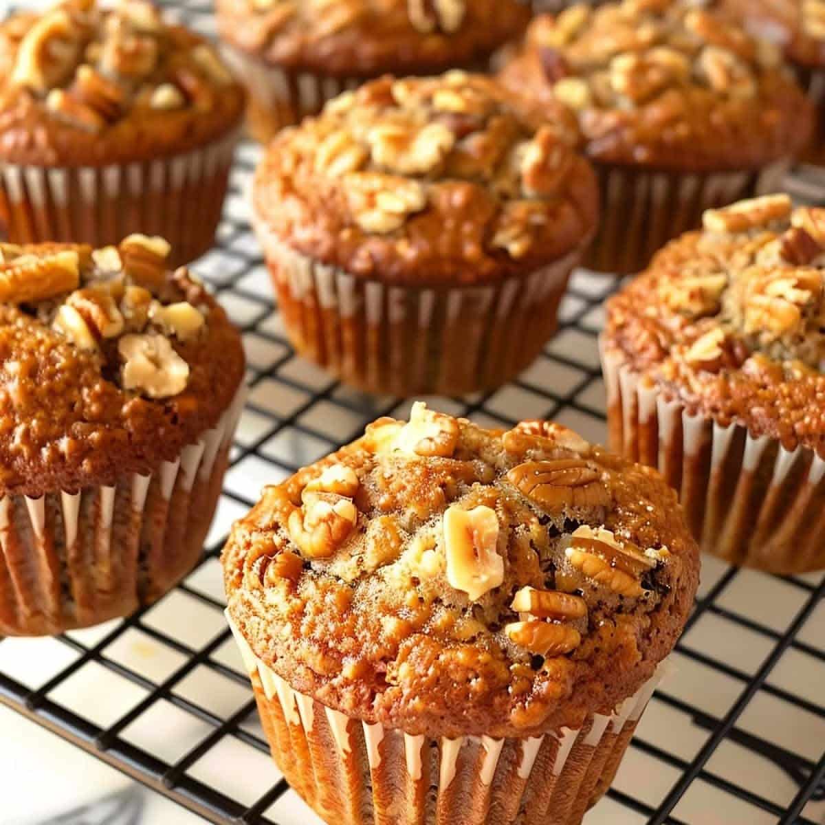 What Are the 25 Best Brunch Dishes for Weekend Meals? 42 Banana walnut muffins served for a sweet weekend brunch