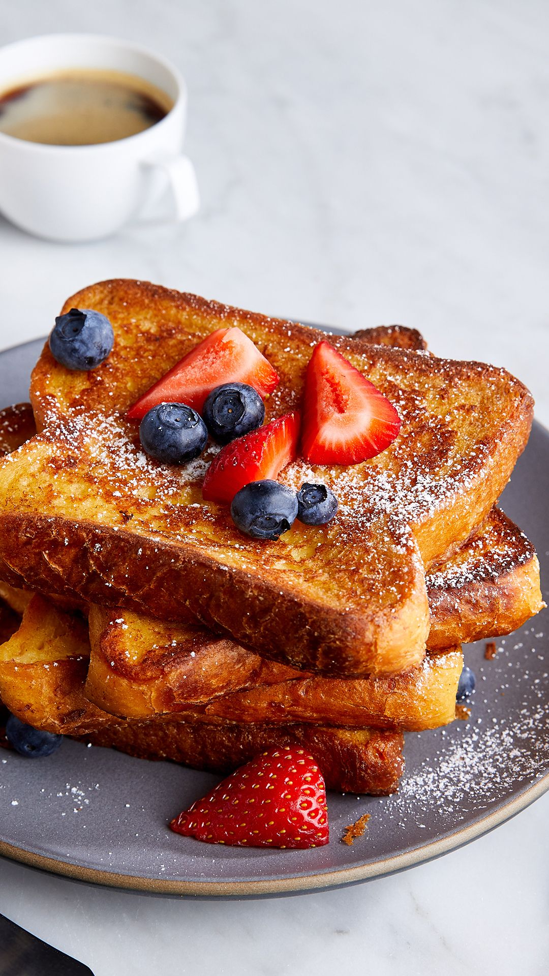 What Are the 25 Best Brunch Dishes for Weekend Meals? 38 French toast topped with fresh berries for a sweet brunch meal