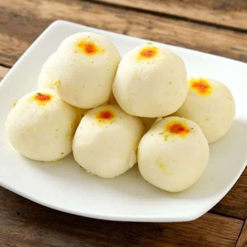 What Are the 25 Best Indian Sweets Everyone Loves? 43 Soft Bengali sandesh garnished with pistachios