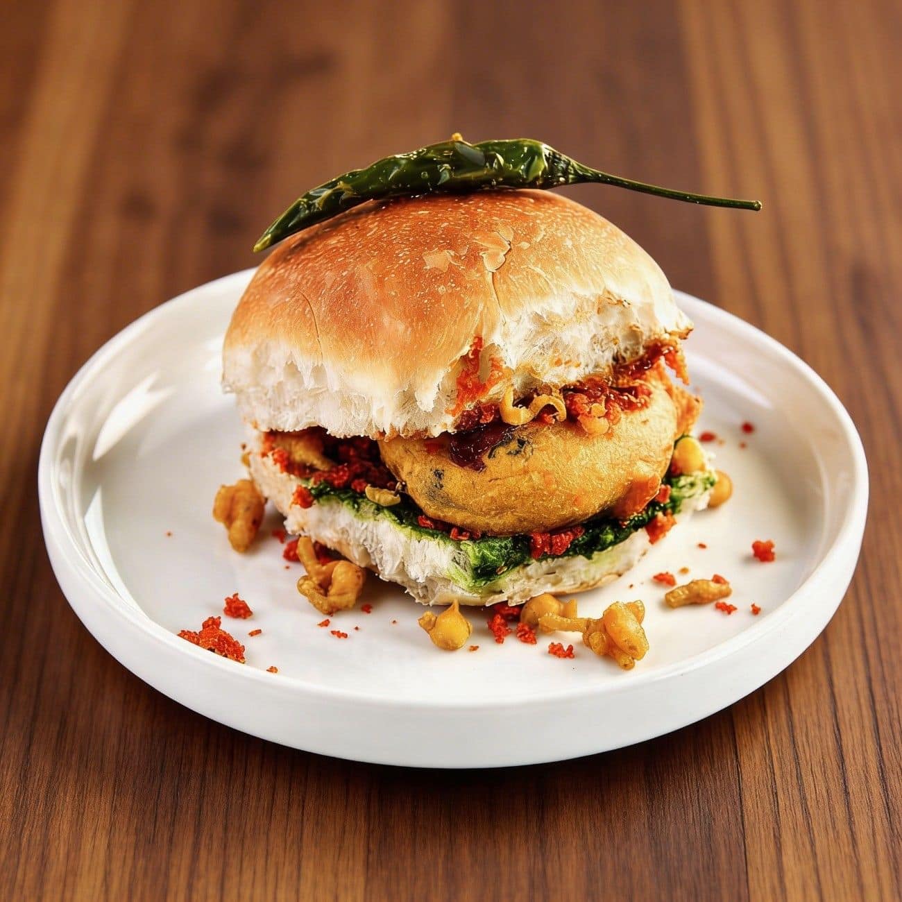 What Are 15 Famous Mumbai Street Food Dishes? 1 Vada Pav