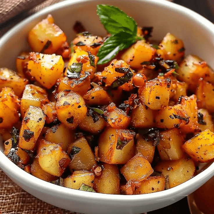 What Buddha Purnima Special Food Should You Prepare? 8 A bowl of aloo jeera made with saut ed potatoes and cumin seeds lightly spiced and served as a simple Buddha Purnima side dish