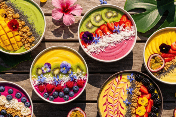 What are 20 Creative Summer Smoothie Bowl Recipes to Try?