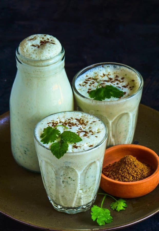 What Are the Best Summer Food Items to Stay Cool? 8 Buttermilk chaas served in a glass with cumin and curry leaves a refreshing summer drink