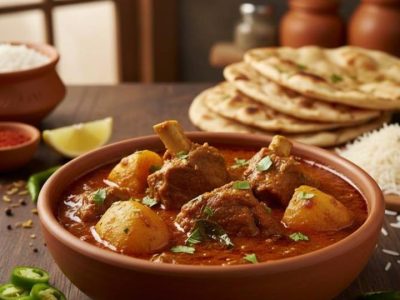 Aloo Gosht (Mutton with Potatoes)